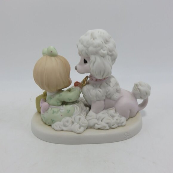 PRECIOUS MOMENTS "Loving Caring And Shearing" 2001 Special Issue Figurine - Picture 8 of 11
